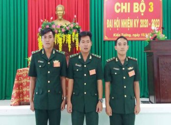 Đồn Biên phòng Cửa khẩu Quốc tế Bình Hiệp hoàn thành Đại hội Chi bộ trực thuộc nhiệm kỳ 2020 - 2023