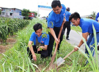 Tuổi trẻ chung tay xây dựng nông thôn mới