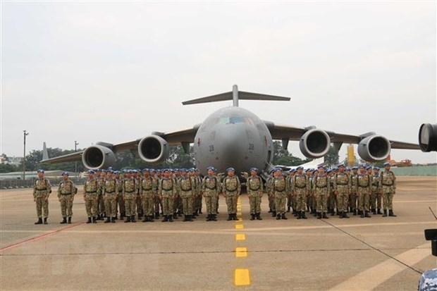 The hospital set off for South Sudan on October 1, 2018. (Photo: VNA)