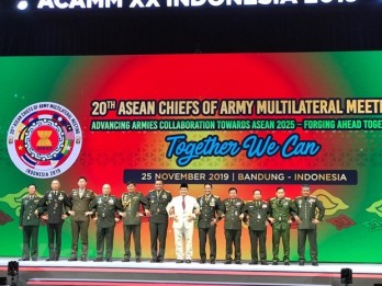 ASEAN army chiefs gather in Indonesia