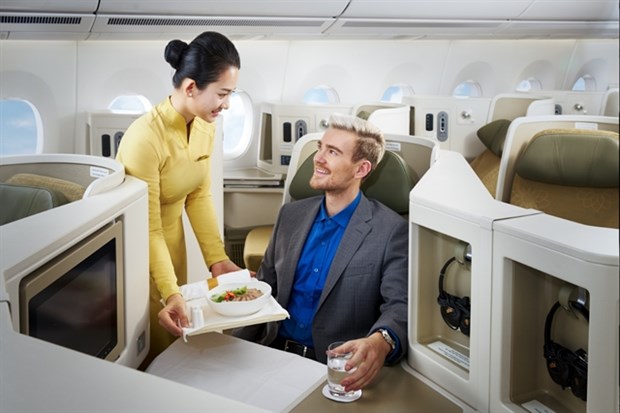 Vietnam Airlines is not only appreciated for its highly acclaimed service but also for the rich Vietnamese culture embedded on each flight. (Photo courtesy of Vietnam Airlines Read)