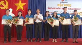 Đức Hòa tổng kết công tác Đoàn và phong trào Thanh thiếu nhi năm 2019