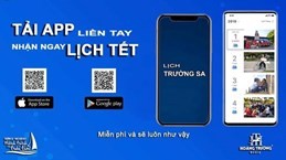 Ra mắt ứng dụng lịch Trường Sa trên nền tảng Apps Store, Google Play