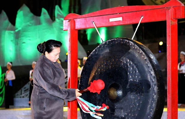 National Assembly Chairwoman Nguyen Thi Kim Ngan at the event (Photo: VNA)