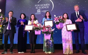 Female scientists receive L’Oreal-UNESCO awards