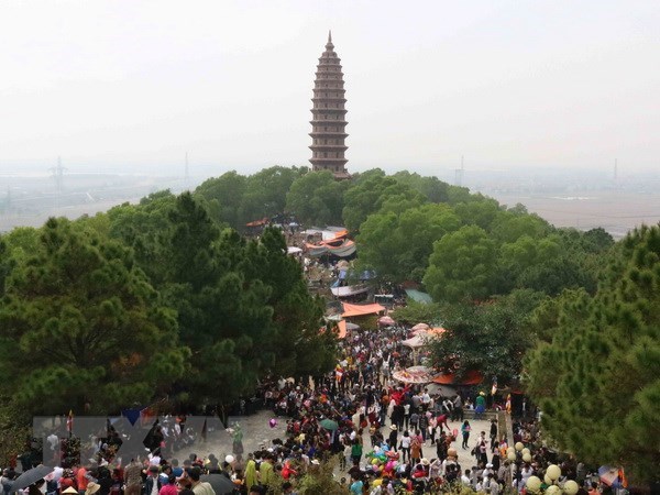 At Phat Tich pagoda in Bac Ninh (Photo: VNA)