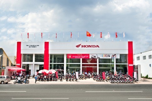 A Honda shop in Hanoi (Photo: VNA)