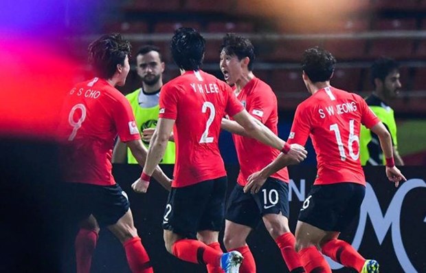 The Republic of Korea (RoK) beat Jordan 2-1 in the quarter-finals of the 2020 AFC U23 Championship.(Photo: AFC)