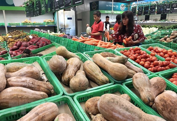 At Mega Market, Hoang Mai district, Hanoi (Source: VNA)