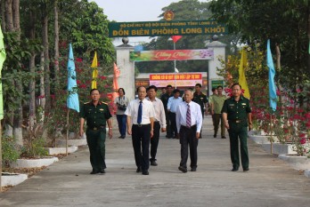 Đồn Biên phòng Long Khốt - Hiệu quả từ phong trào thi đua quyết thắng