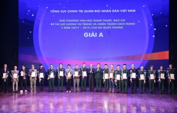 Trao 194 giải thưởng văn học, nghệ thuật, báo chí Bộ Quốc phòng