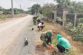 Đồn Biên phòng Thạnh Trị với mô hình Mỗi tuần một địa chỉ