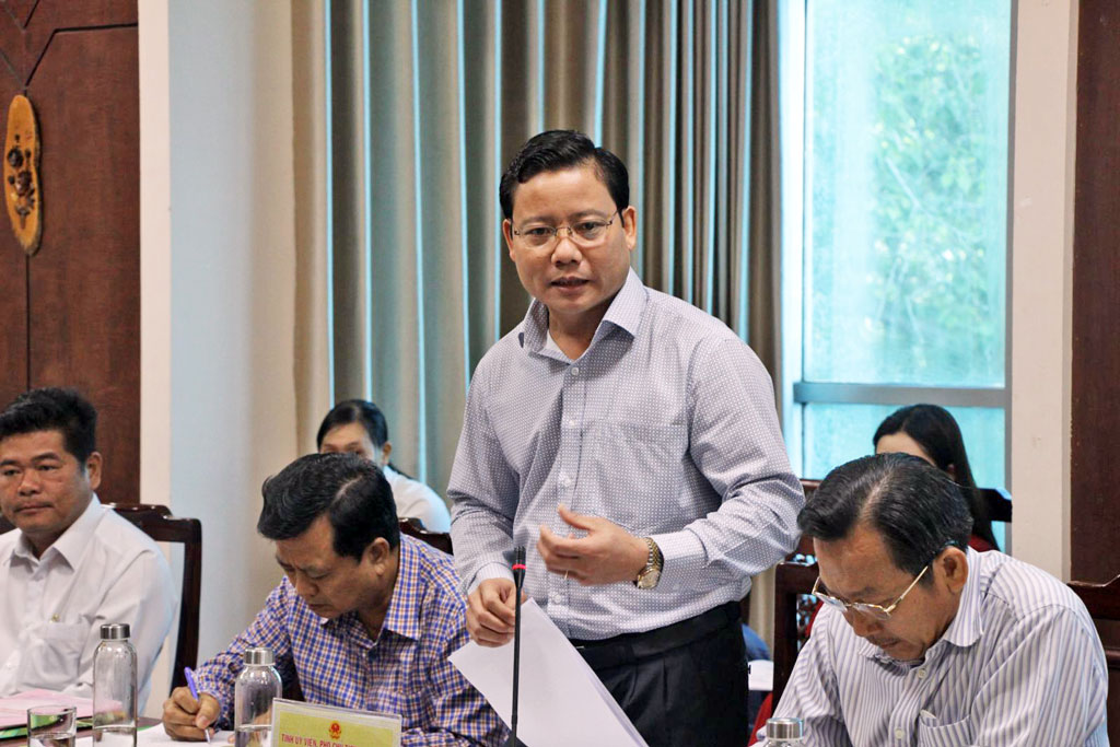 Vice Chairman of the Provincial People's Committee - Pham Tan Hoa promises to create the most favorable conditions for Saigontourist as well as tourism companies in the province in the process of investing in Long An tourism development.