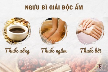 Chữa hắc lào bằng muối và bài thuốc Ngưu Bì Giải Độc Ẩm