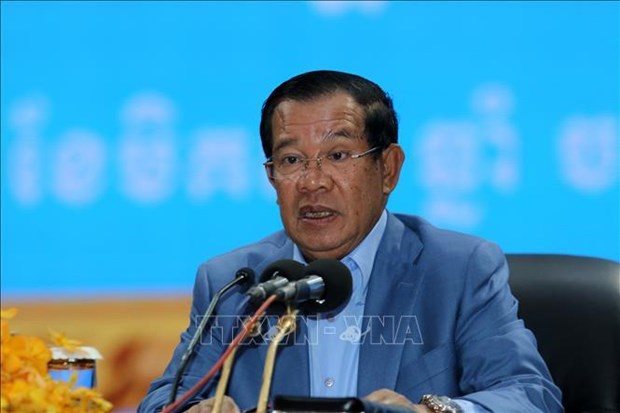 Cambodian Prime Minister Samdech Techo Hun Sen (Source: Xinhua/VNA)