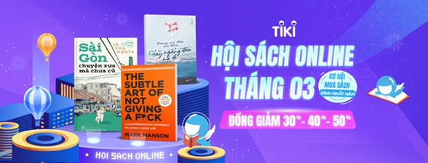 Tiki, the giant e-commerce site, has an Online Book Fair with a number of promotions until the end of March. (Photo Courtesy of Tiki)