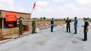 Ngăn chặn dịch bệnh ngay từ cửa ngõ biên giới