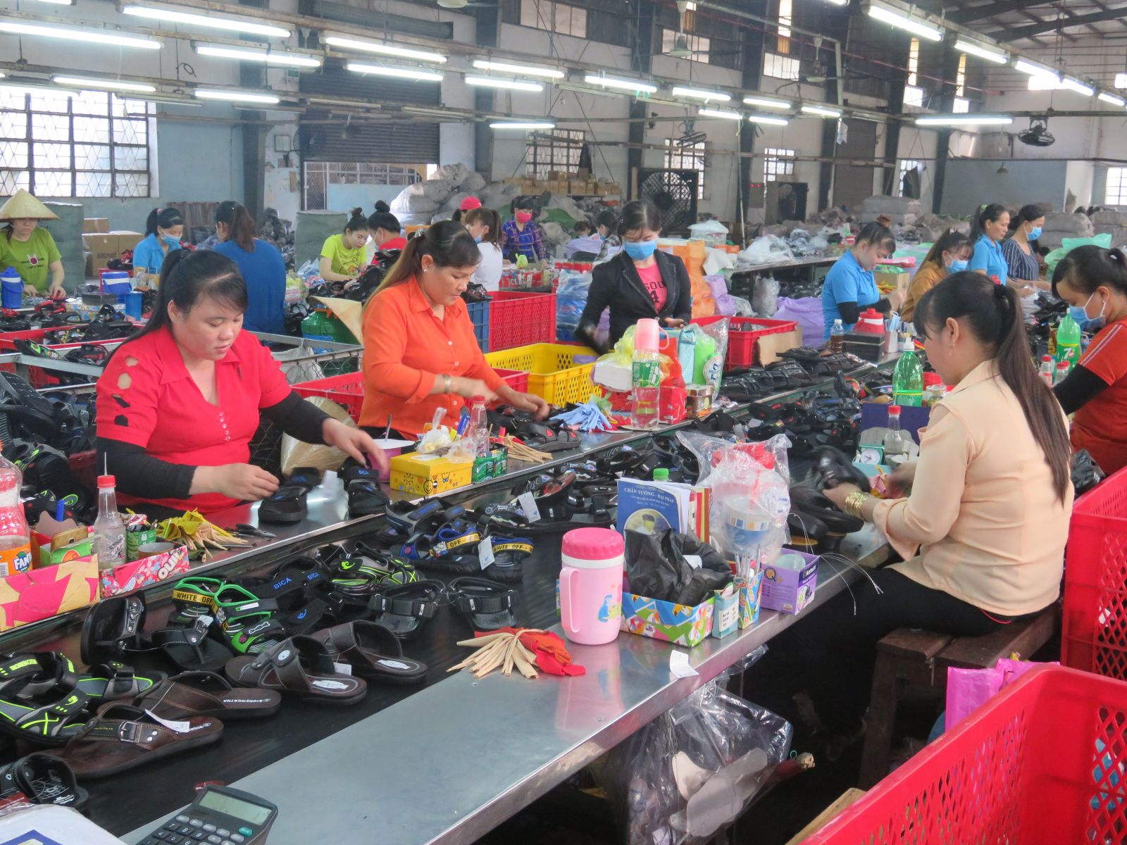 Footwear production decreases in the first quarter