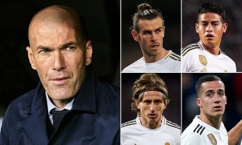 Real Madrid làm mới đội hình, Zidane muốn “trảm” 5 ngôi sao