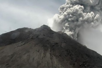 Indonesia's most active volcano Merapi erupts again