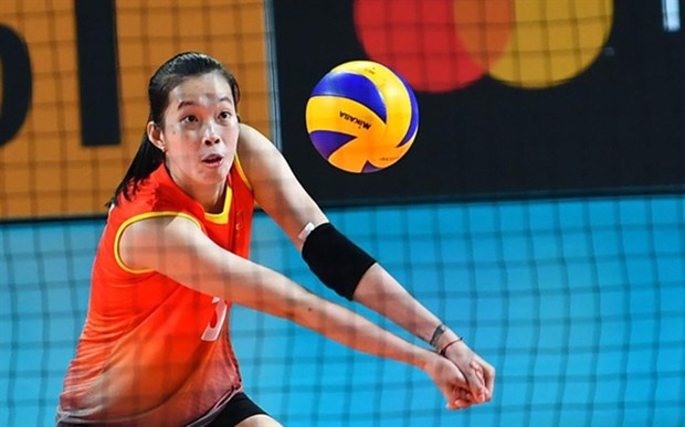 Tran Thi Thanh Thuy is expected to sign a new contract with Japan's Denso Airy Bees (Photo: vtv.vn)