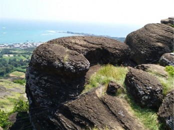 Volcanic rocks found on Phu Quy island