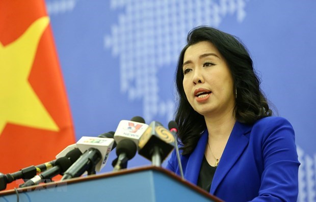 Foreign Ministry’s spokeswoman Le Thi Thu Hang (Photo: VNA)