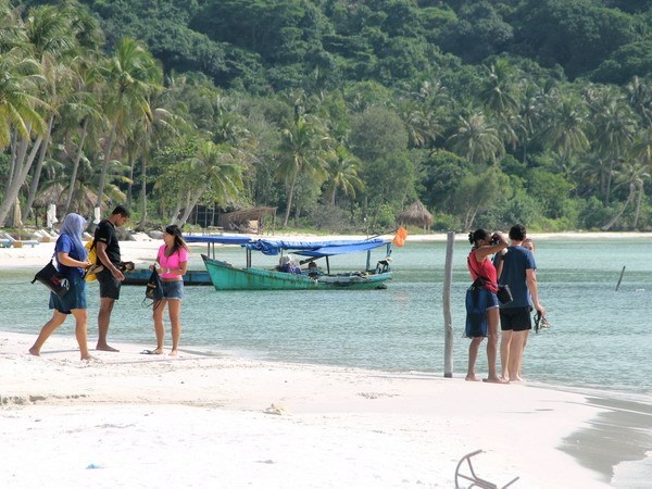 A beach in Phu Quoc, Kien Giang (Photo: VNA)