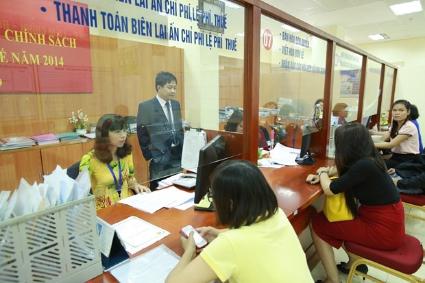 At a taxation office in Hanoi (Source: VNA)