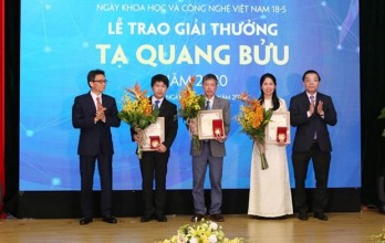 Three scientists receive Ta Quang Buu Awards 2020