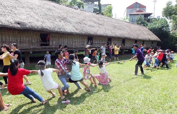 Children play at the Vietnam Museum of Ethnology (Photo:VNA)