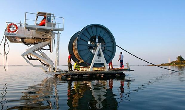 An undersea cable system (Illustrative photo: The Verge)