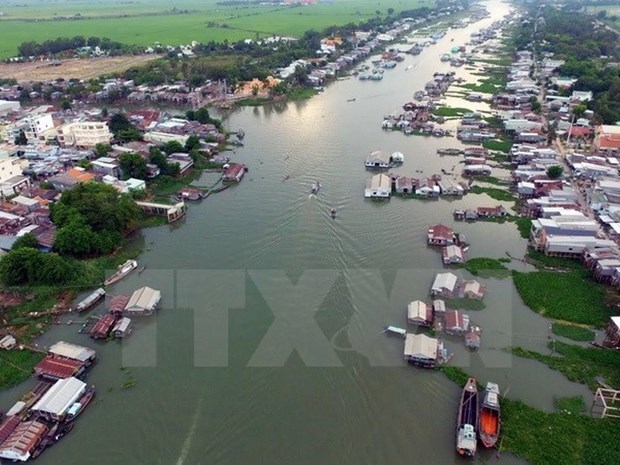 Dubbed the country’s largest rice granary, the Mekong Delta comprises 12 provinces and one centrally-run city. (Photo: VNA)