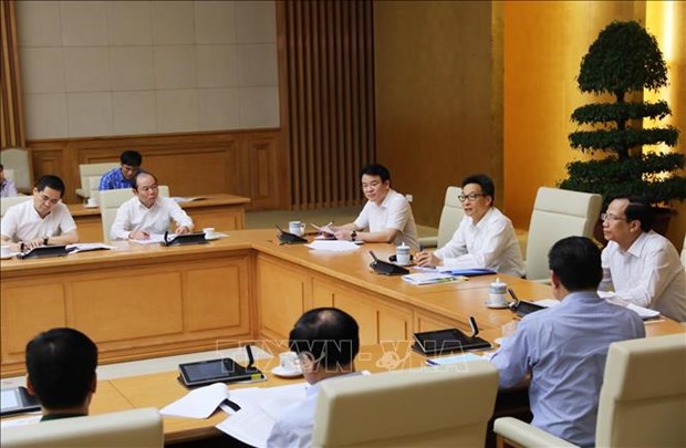 At the meeting of the Central Steering Committee for the National Target Programme on Sustainable Poverty Reduction (Photo: VNA)