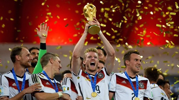 Andre Schuerrle cùng tuyển Đức vô địch World Cup 2014. (Nguồn: Getty Images)