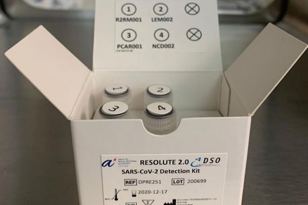 The Resolute COVID-19 test kit developed by DSO National Laboratories and A*Star can deliver test results in about 1.5 hours. (Photo: A*STAR)