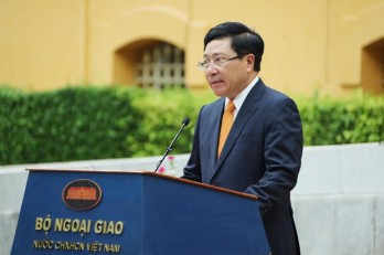 Speech by Deputy PM Pham Binh Minh at ASEAN flag hoisting ceremony