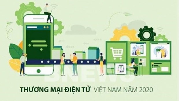 Vietnam’s B2C e-commerce revenue grows by 25 percent to 10.08 billion USD in 2019, according to the e-Commerce White Book 2020. (Photo: VNA)