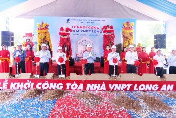 Long An VNPT Building launched construction