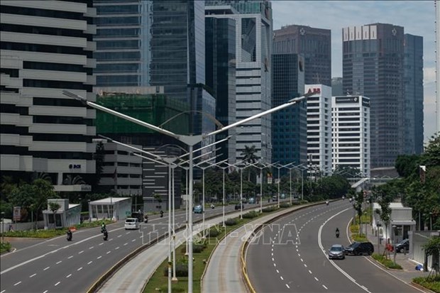 A street in Jakarta, Indonesia (Photo: Xinhua/VNA)