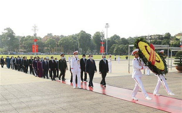  commemorate President Ho Chi Minh