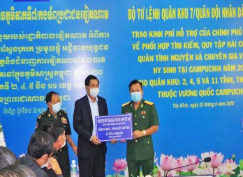 Campuchia quyết tâm hỗ trợ Việt Nam tìm kiếm, quy tập hài cốt liệt sĩ