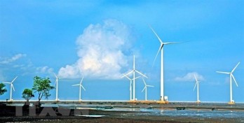 Construction begins on three wind power projects in Soc Trang