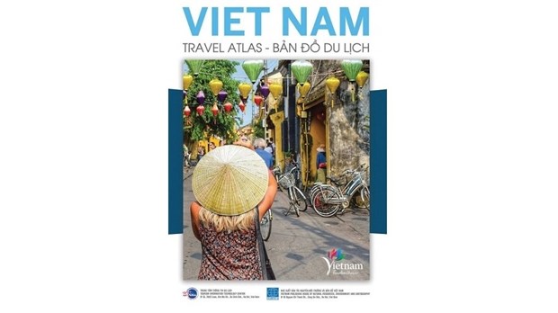 The cover of the atlas (Source: nhandan.org.vn)