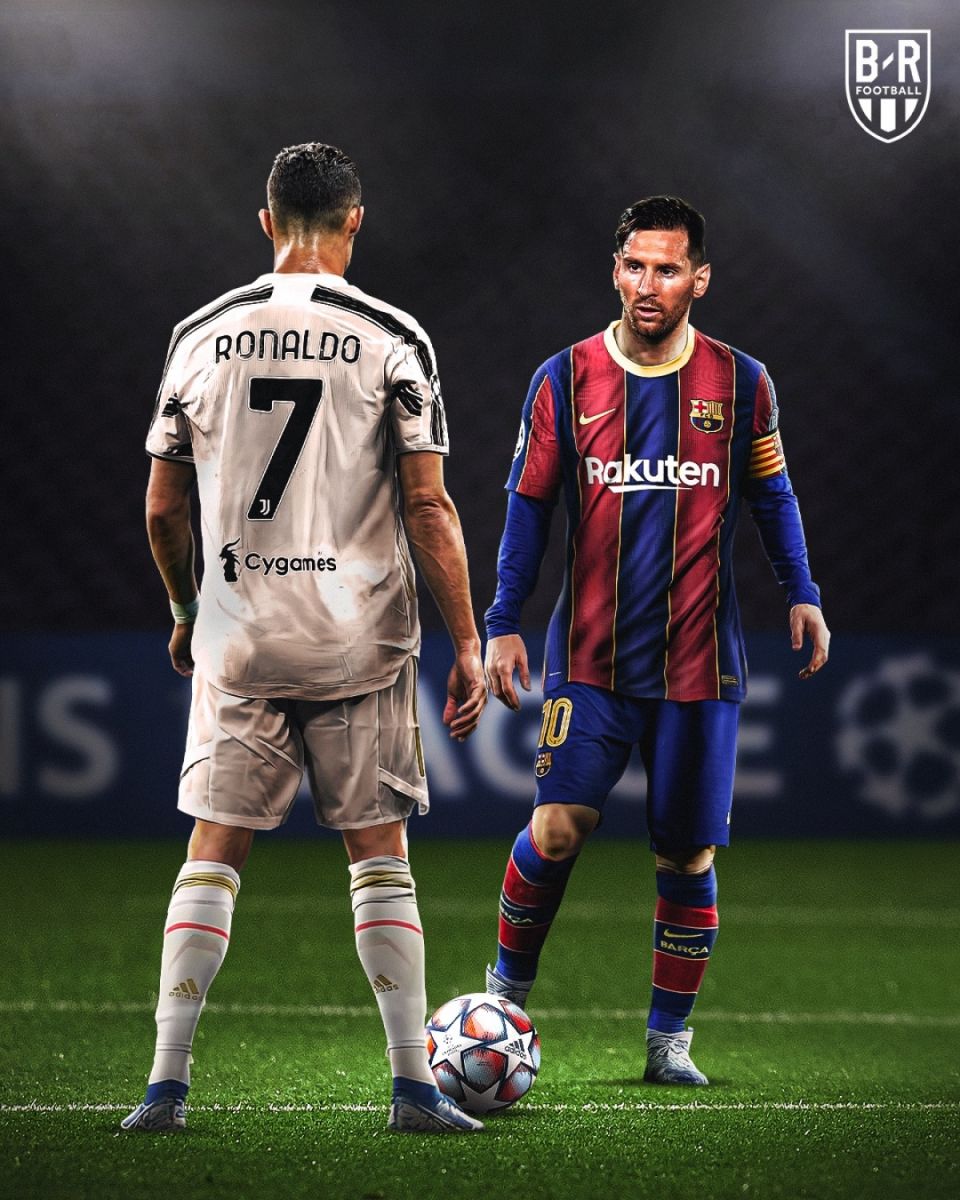 Những mẫu hình nền Ronaldo và Messi đẹp nhất hiện nay