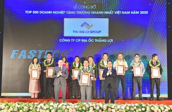 Thắng Lợi Group được vinh danh Doanh nghiệp tăng trưởng nhanh nhất Việt Nam