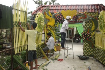 Tạo hình rồng, phụng cho ngày cưới - Nét duyên của thời hiện đại