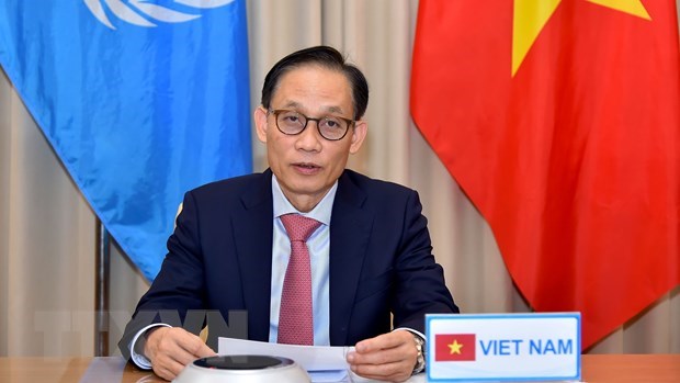 Vietnamese Deputy Minister of Foreign Affairs Le Hoai Trung (Photo: VNA)