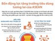 Bốn động lực tăng trưởng tiêu dùng tương lai của ASEAN