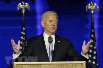 Ông Joe Biden tuyên bố tiếp tục thúc đẩy chuyển giao quyền lực